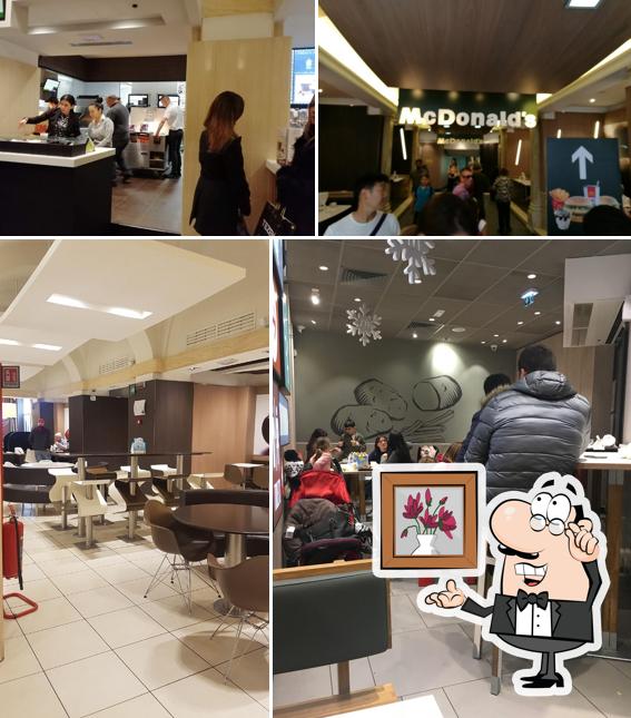 L'intérieur de McCafé