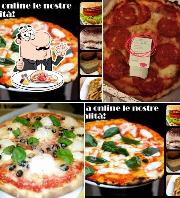 Scegli tra le svariate varianti di pizza