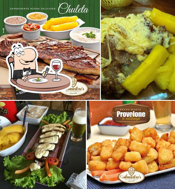 Comida em Amadeu's