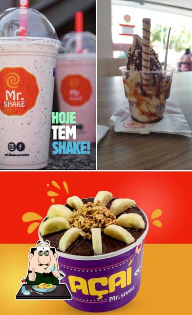 Comida em Mr. Shake