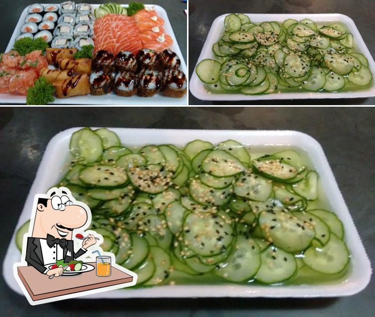 Platos en Restaurante Barracão + Garagem Sushi