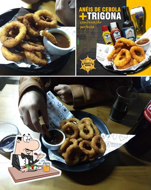 Comida em Sheriff's Burger