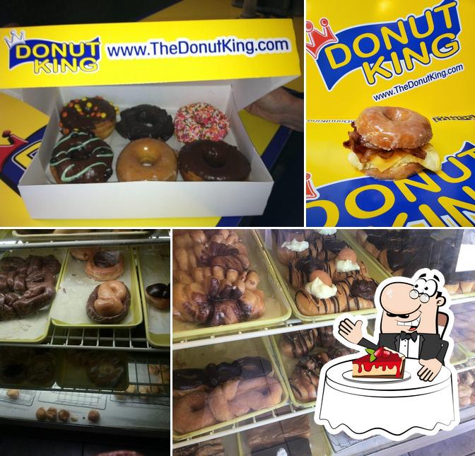 Donut King offers a selection of sweet dishes