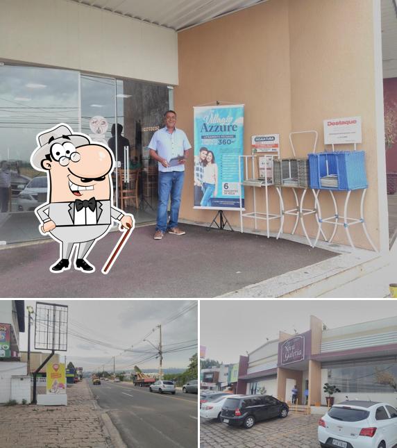 Veja imagens do exterior do Pães e Doces Nova Galeria