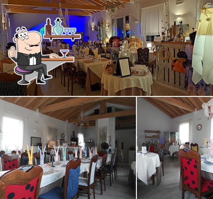 Gli interni di Pitocca - New Classic Restaurant