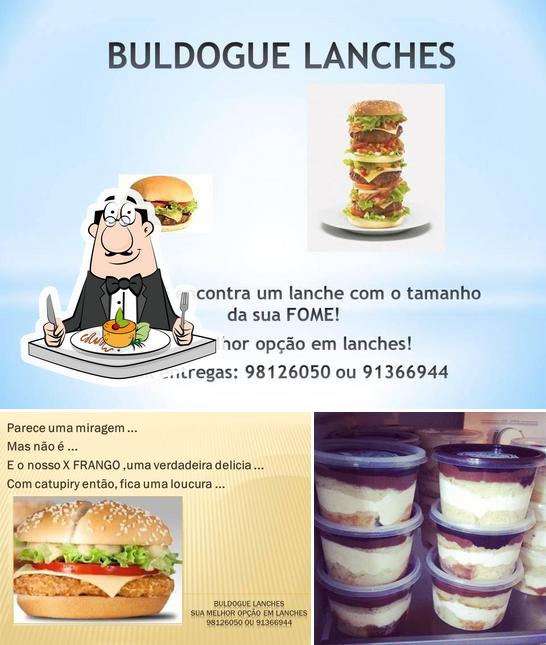 Comida em Buldogue Lanches