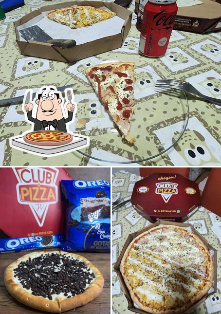 Escolha pizza no Club Da Pizza JP