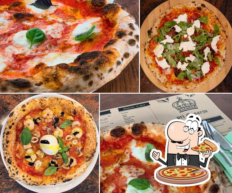 Ordina una pizza a Pri Cesarju, Neapolitan Pizzeria