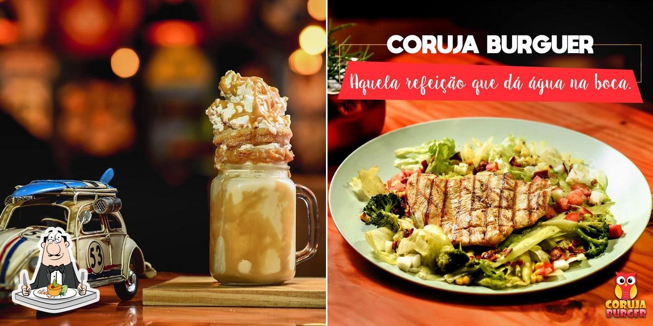 Comida em Coruja Burger