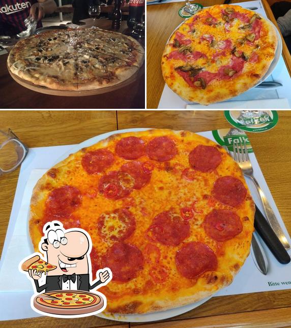 Prova una pizza a Restaurant Rheinfels - Rank