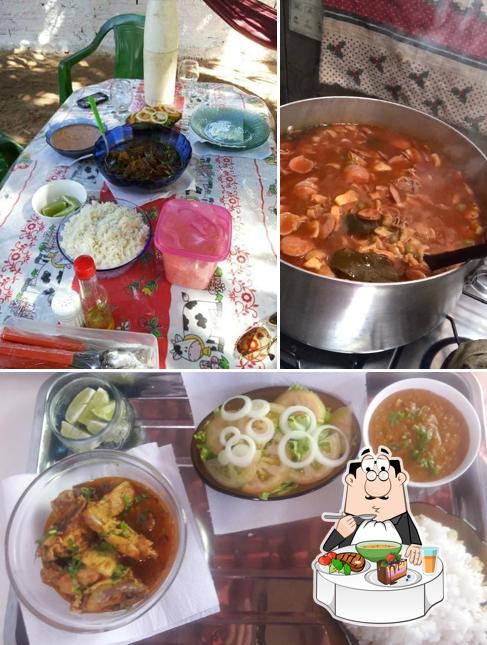 Sopa quente e azeda picante chinesa em Casa do Mocotó