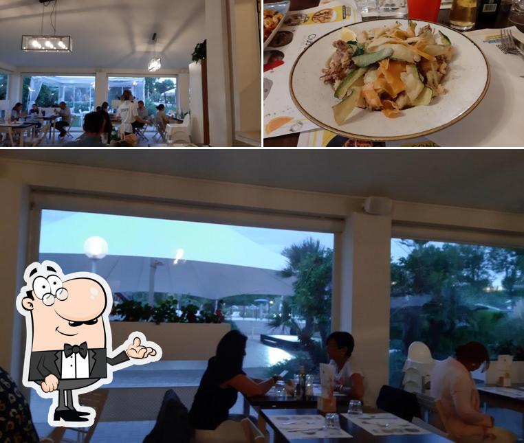 Mira las fotografías donde puedes ver interior y comida en Club del Sole Ristorante