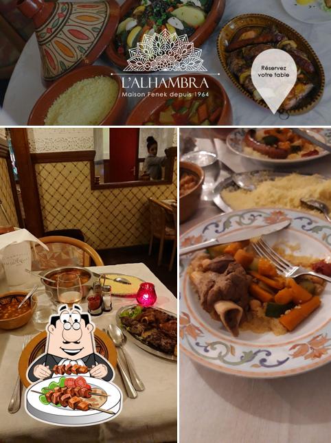 Nourriture à Restaurant de l'Alhambra