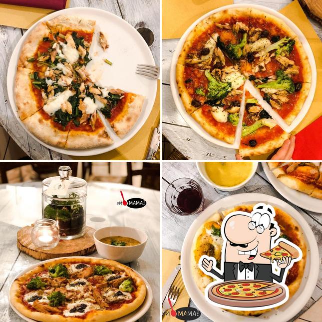 Get pizza at Ristorante Momama