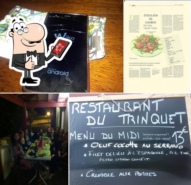 Regarder cette photo de Trinketeko ostatua/bar-restaurant du Trinquet Laduche