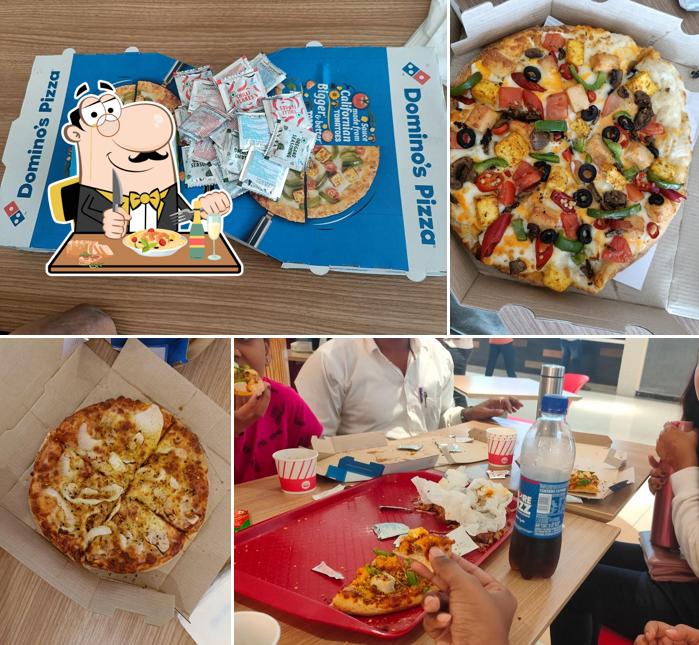 Food at Domino's Pizza