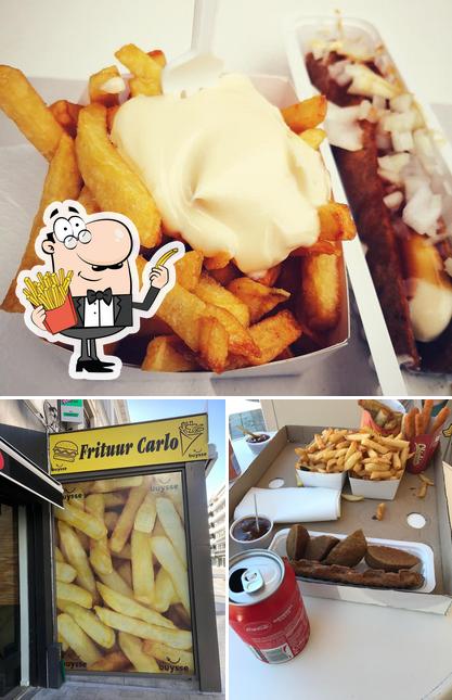 Essayez des frites à Frituur Carlo