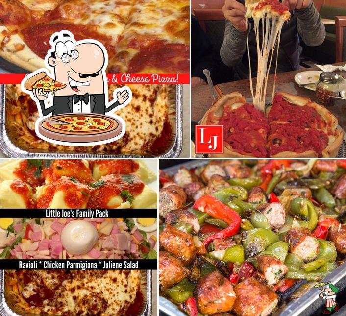 Try out pizza at Little Joe's Pizza