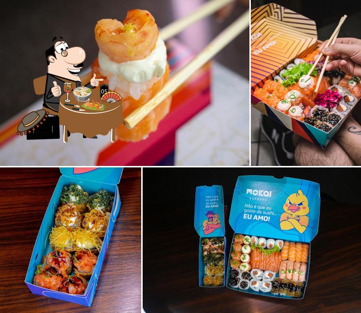 Comida em Mokai Express - Santa Maria Sushi Delivery Experience