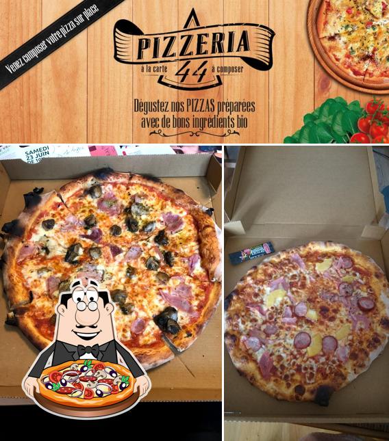 Essayez des pizzas à Pizzeria 44