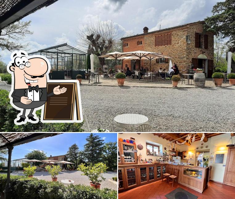 Ristorante la Tabaccaia, Vendita e Degustazione Prodotti Fattoria Il Cipresso se distingue par sa extérieur et intérieur