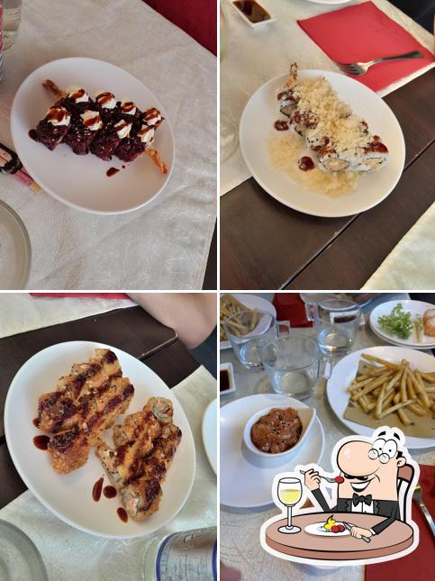 Platti al Ristorante sushi itoya