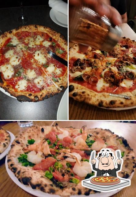 Choisissez des pizzas à Pizzeria Oro Di Napoli