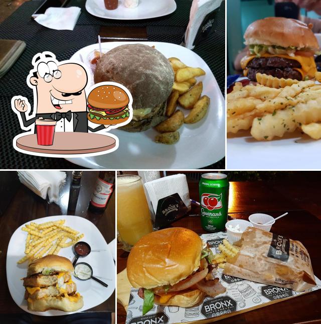 Delicie-se com um hambúrguer no Brook's Cruzeiro