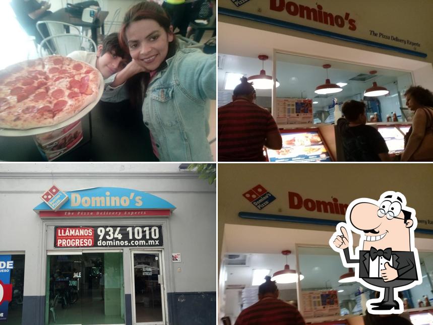 Это снимок ресторана "Domino's Progreso"