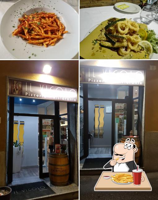 Prova a prendere le patatine fritte a Ristorante Pizzeria Il Vicolo