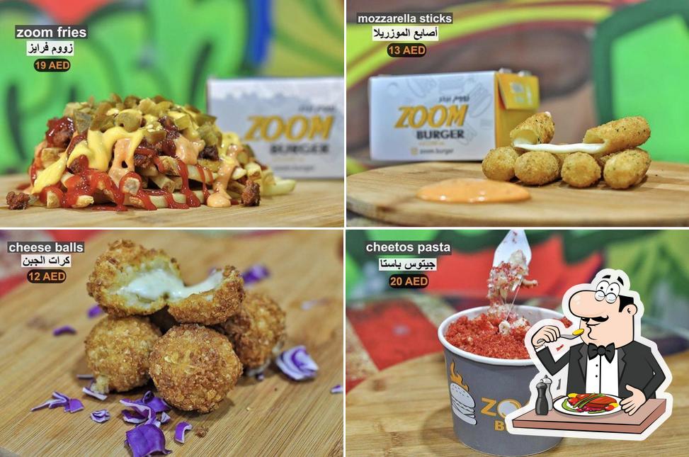 Meals at Zoom Burger