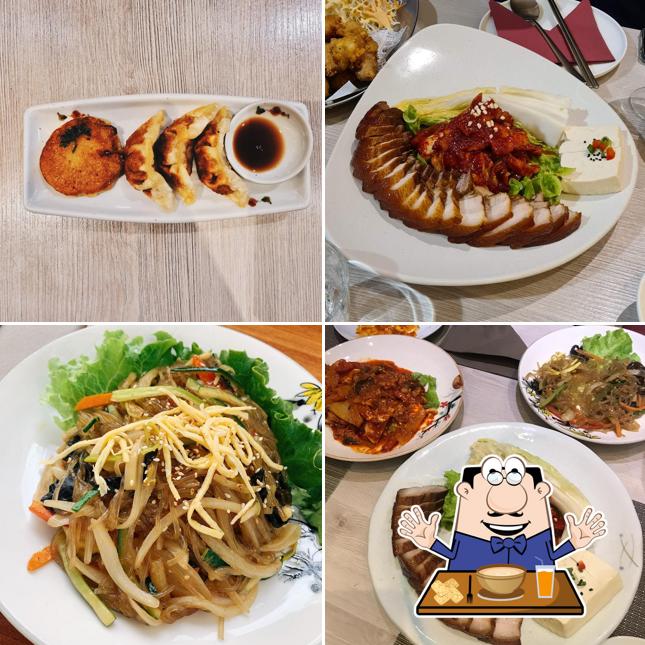 Nourriture à Restaurant Le Manna