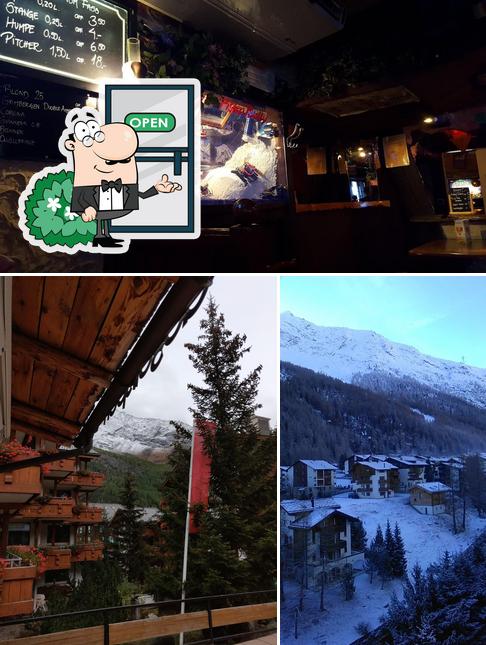 Questa è la foto che mostra la esterno e interni di Nesti's Ski Bar