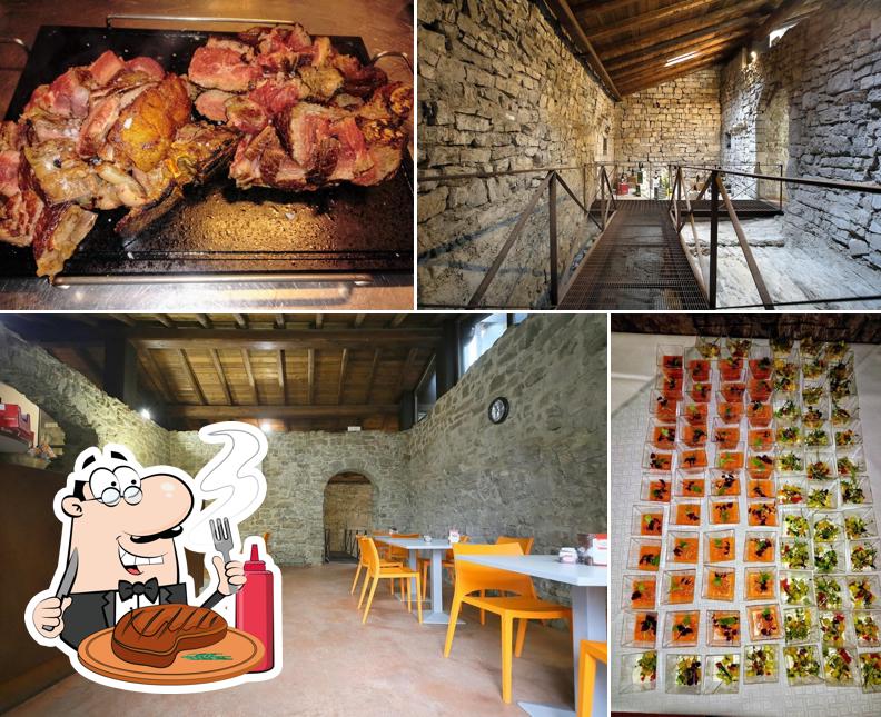 Scegli i piatti di carne a Ristorante "Castello" di Breno