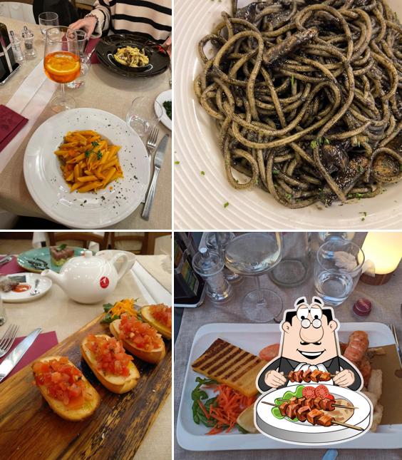 Comida en Osteria alla Bandiera