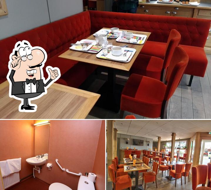 Installez-vous à l'une des tables de Fasthôtel Reims Taissy