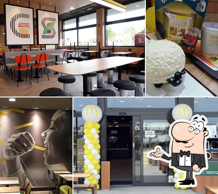 El interior de McDonald's Rovato