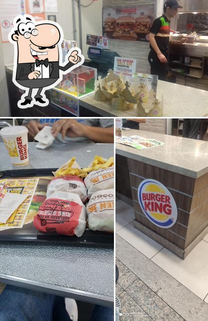 O interior do Burger King