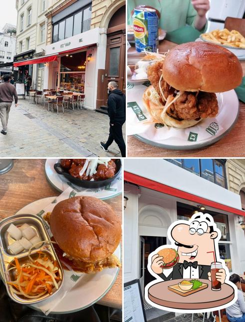 Les hamburgers de KIHAP - Fried Chicken will conviendront une grande variété de goûts