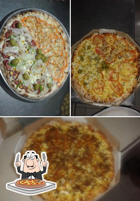 Escolha diversos estilos de pizza