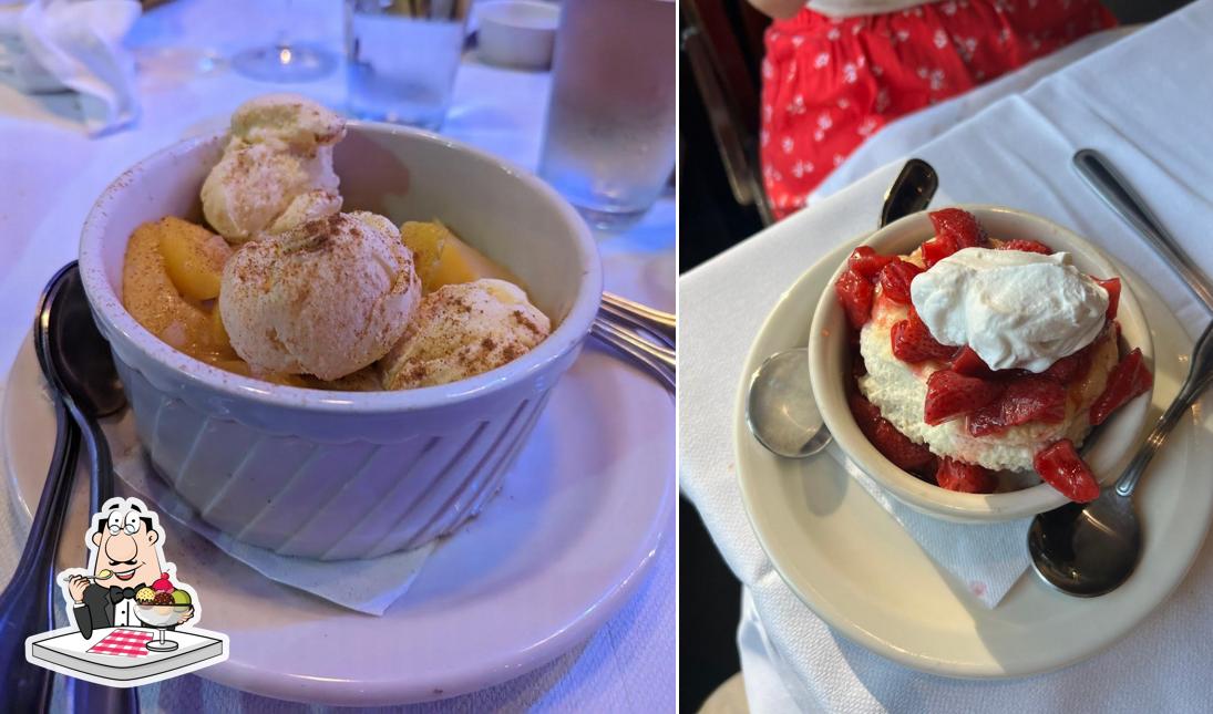 Beaubeaux's Bourbon & Biscuits offers a number of desserts