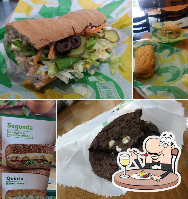 Comida em Subway