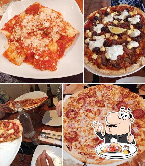 Try out pizza at The Italian Job