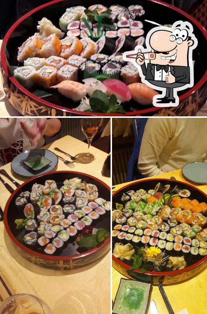 Scegli le diverse opzioni di sushi