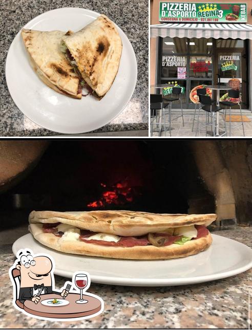 La immagine di cibo e interni da Pizzeria Regina 3 Bulciago