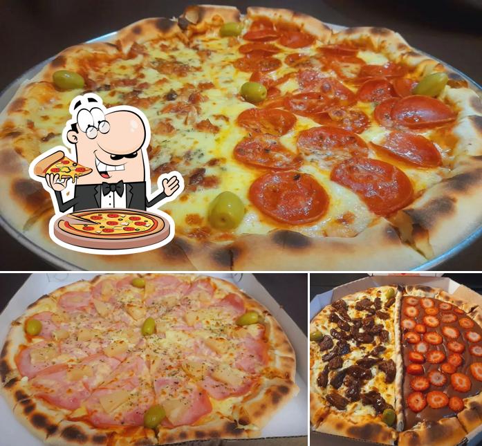 No Pizzaria Santa Mônica, você pode provar pizza