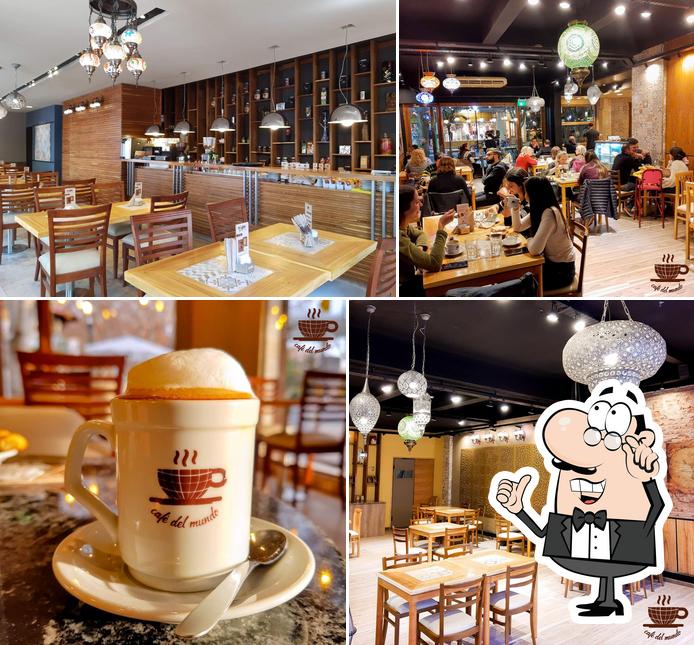 Check out how Café del Mundo looks inside