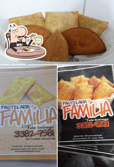 Platos en Pastelaria da Família