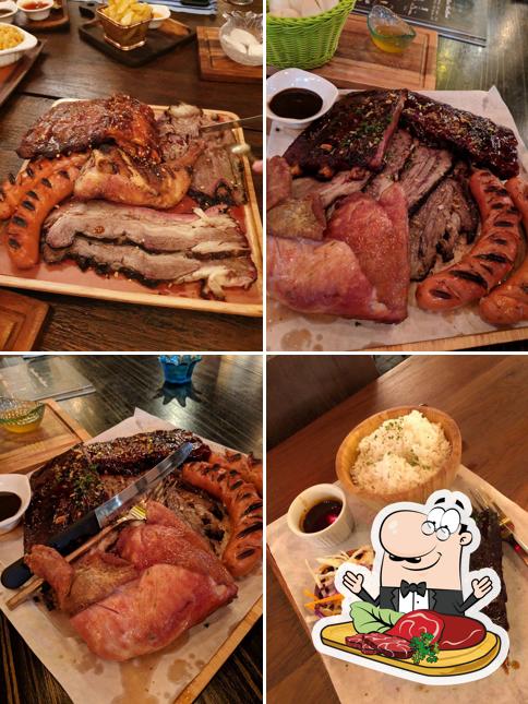 Pick meat dishes at Dumbo Smoke