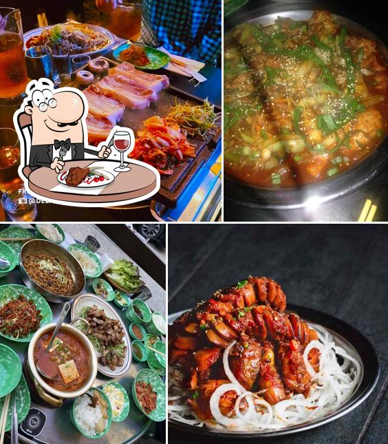 Commandez des plats à base de viande à Hongdae Pocha Korean BBQ